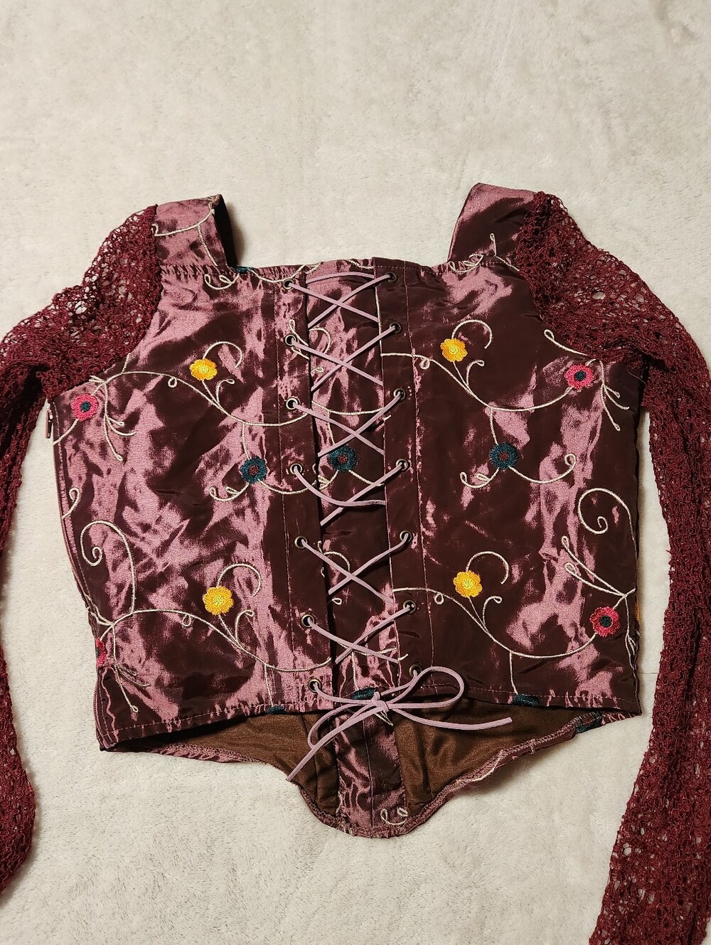 Spirit Halloween Signature Collection Hocus Pocus Sarah Sanderson 2pc Costume L - Picture 6 of 13